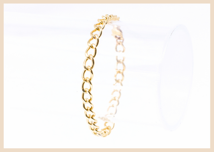 Gold Curb Bracelet Anna Shae Jewelry Lexington, Kentucky