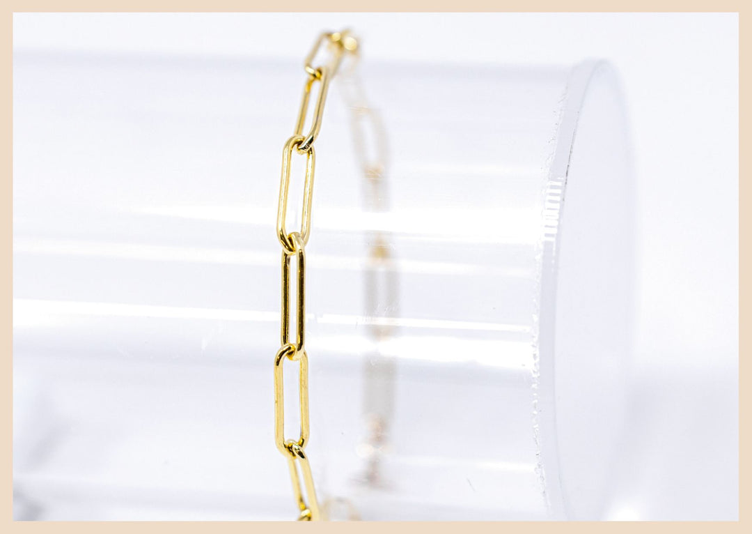 Paperclip Chain Bracelet