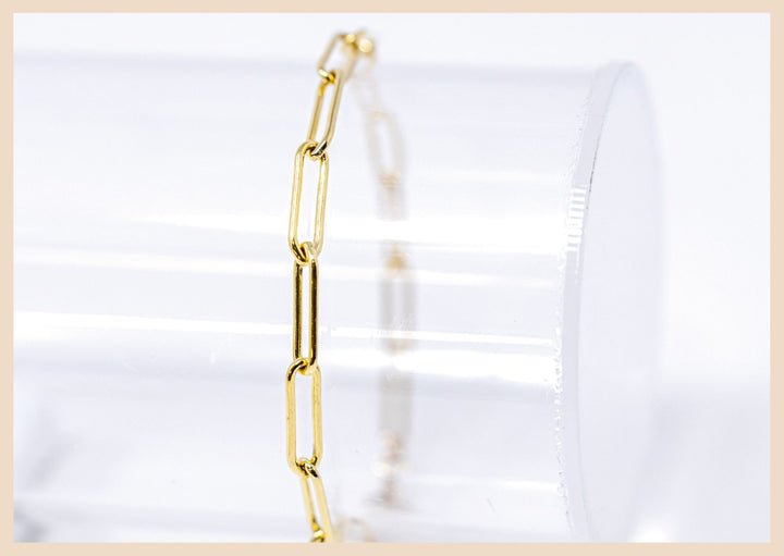 Paperclip Chain Bracelet