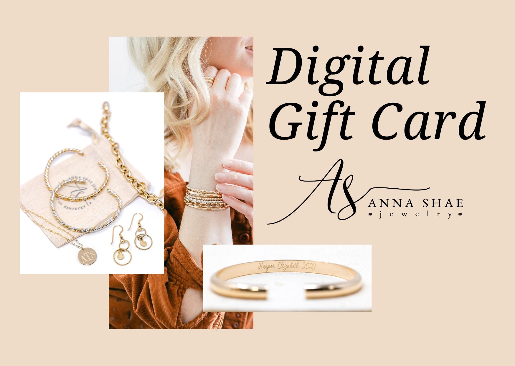 Digital Gift Card – Anna Shae Jewelry