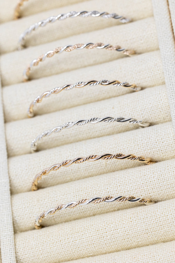 Twisted Bangle Cuff Bracelets Lexington, Kentucky