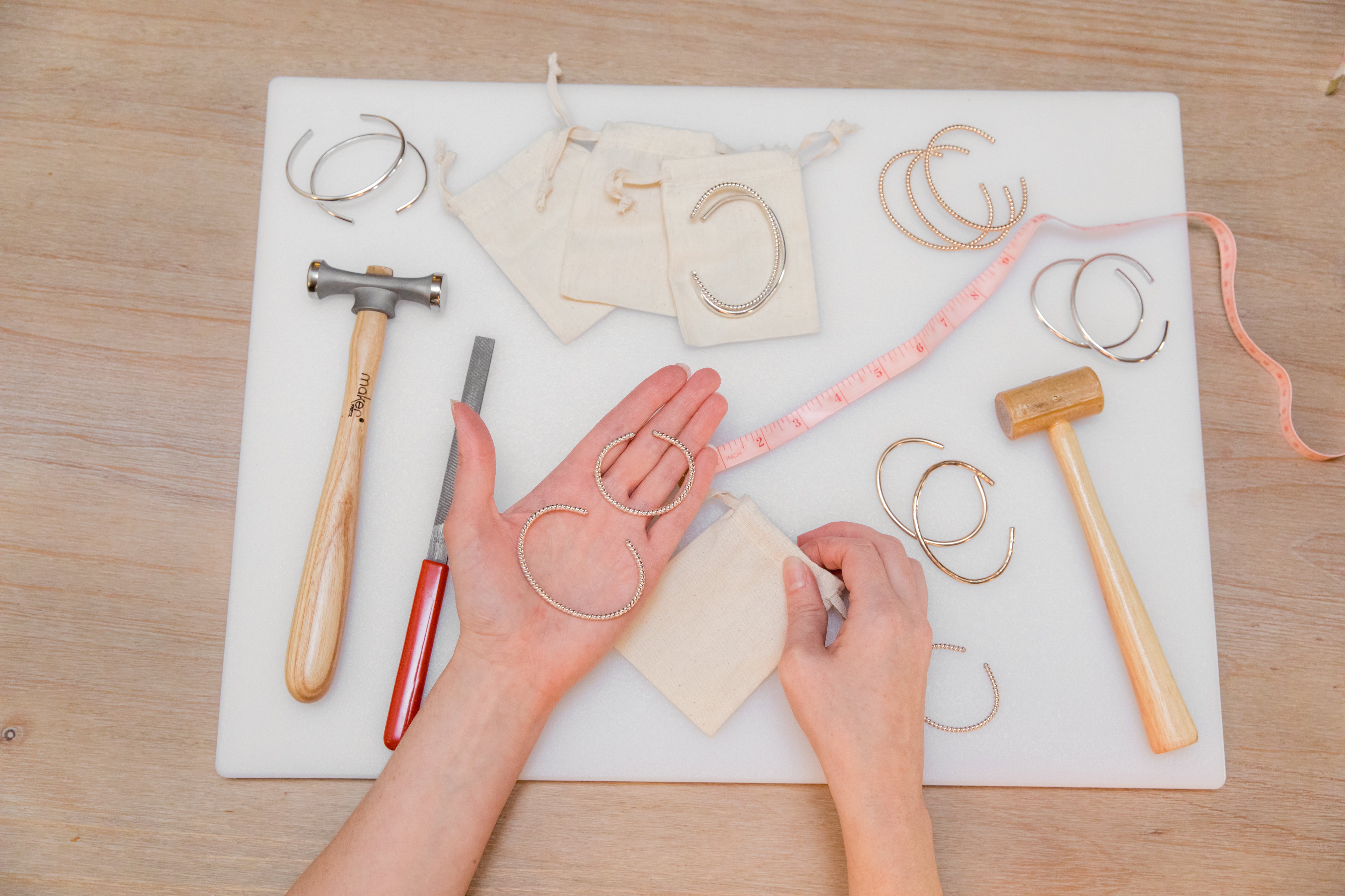 Anna Shae Jewelry Handmade Bangle Bracelets, Necklaces
