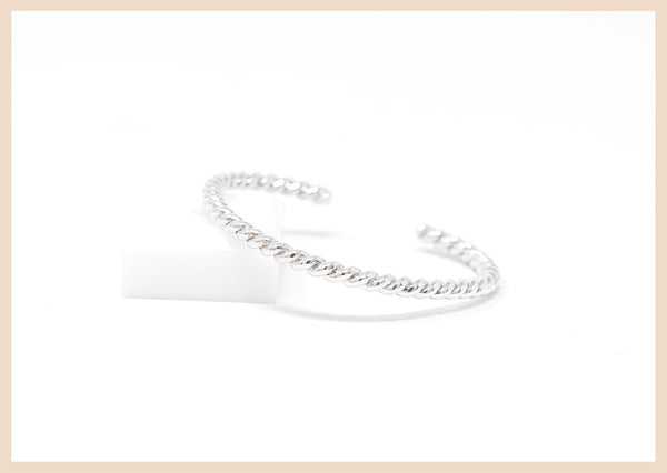 ブレスレット Bubble Arm Bangle (Silver) Big Double Bubble Cuff Bracelet Silver | KÒTY