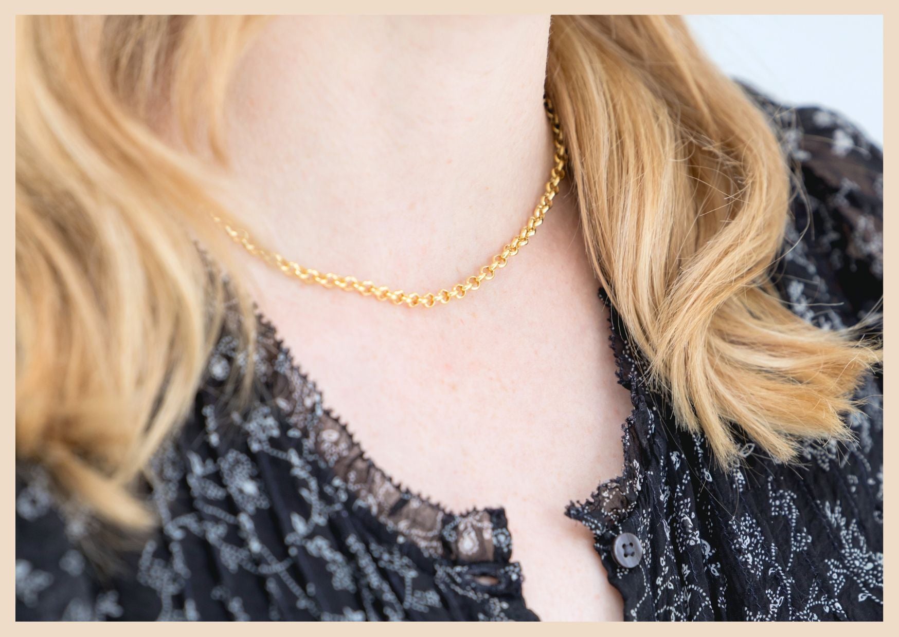 Rolo Chain Necklace – Anna Shae Jewelry