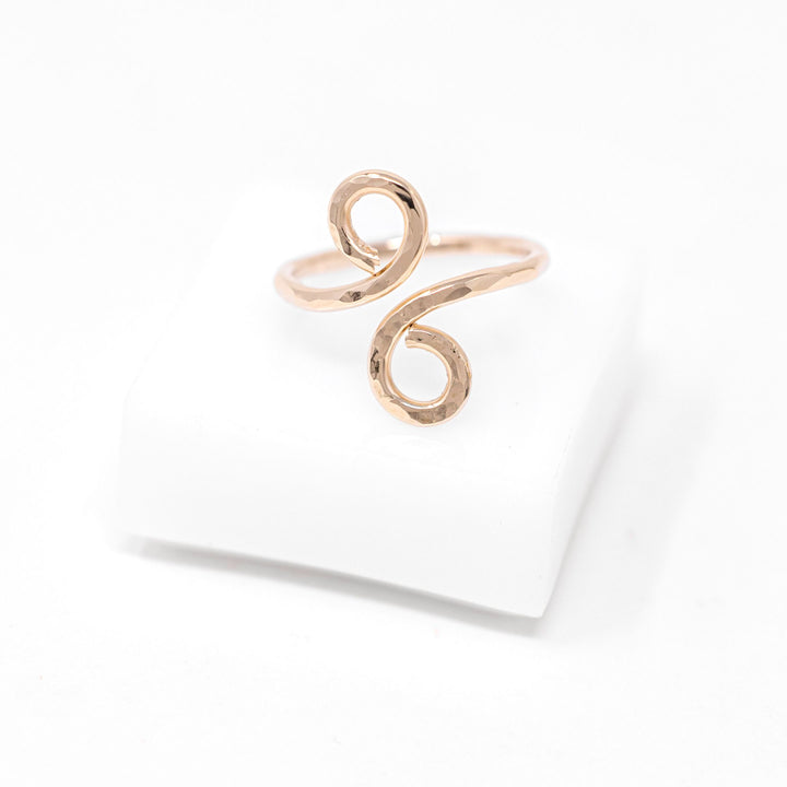 Gold Infinity Ring By Anna Shae Jewelry in Lexington, KY
