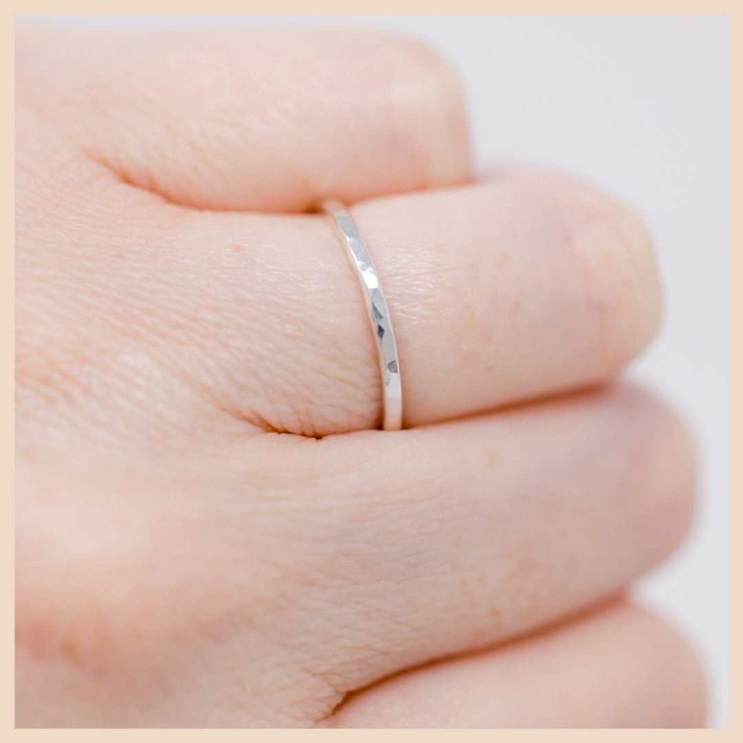 Journey Hammered Ring