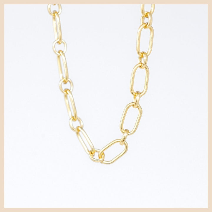 Gold Link Chain Necklace Jewelry in Lexington, Kentucky by Anna Shae Jewelry