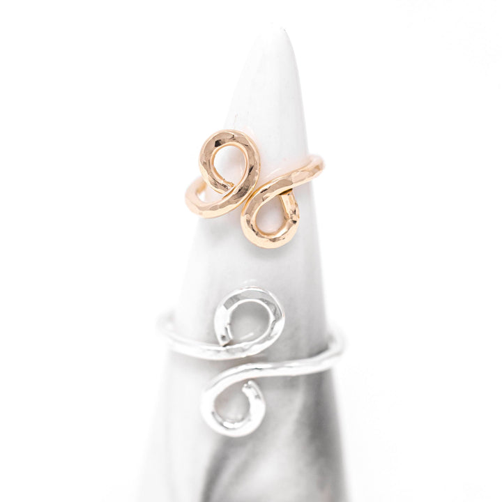 Gold and Silver Handmade Rings by Anna Shae Jewelry in Lexington, KY 