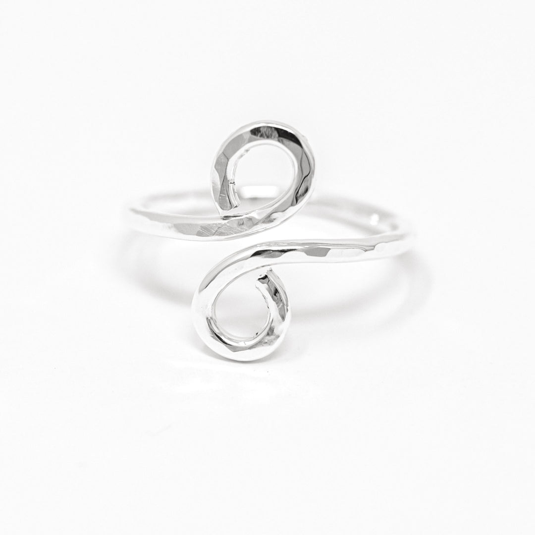Silver Figure 8 Ring by Anna Shae Jewelry in Lexington, KY