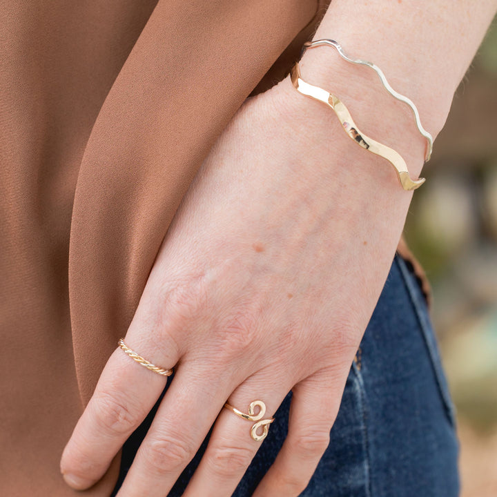 Gold and Silver Handmade Rings by Anna Shae Jewelry in Lexington, KY 