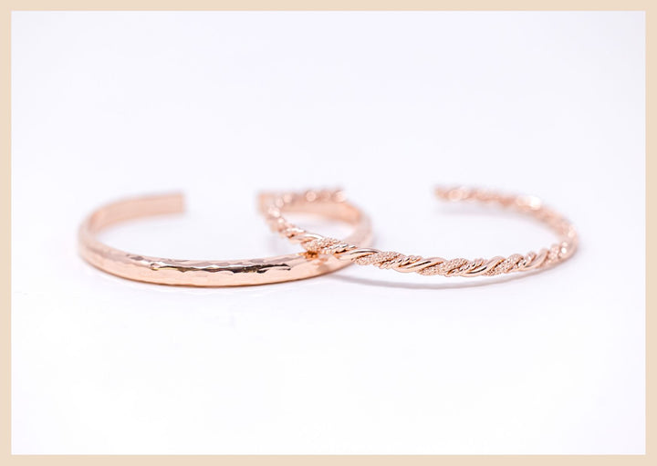 Rose Gold Bangle Cuff Bracelets Lexington, Kentucky 