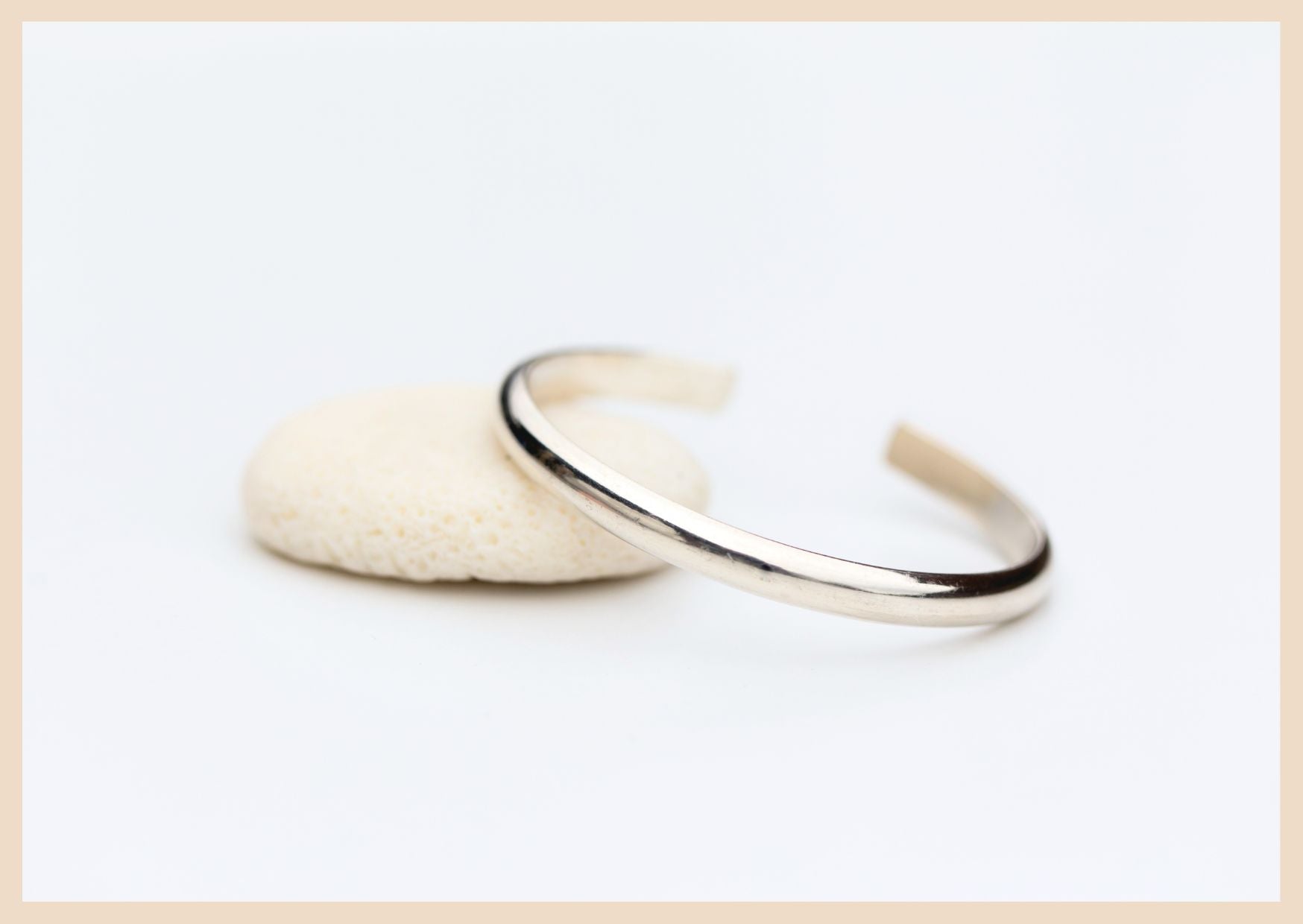 Bold Flat offers Plain Bangle in Sterling Silver