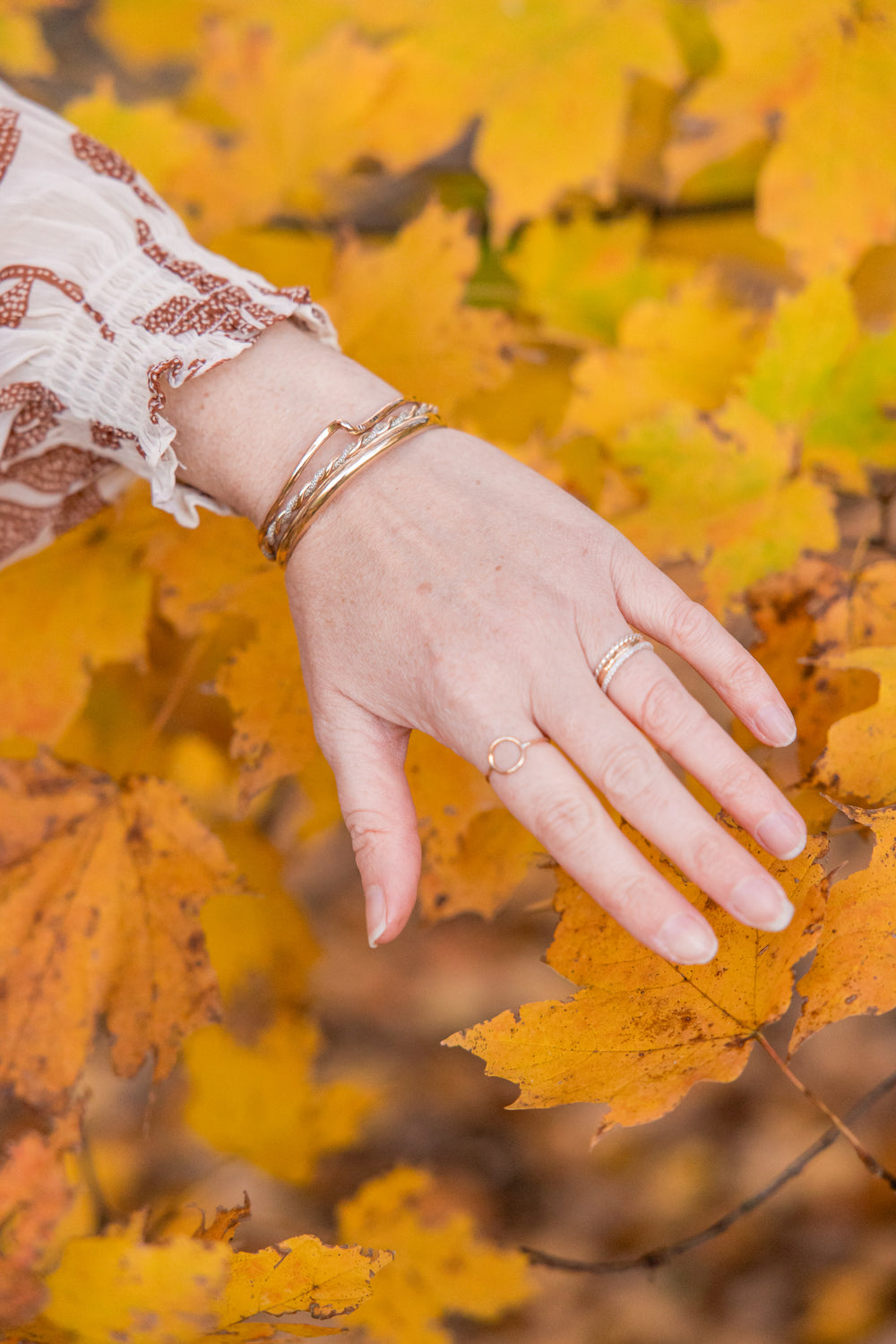 Stackable Cuff Bracelets by Anna Shae Jewelry
