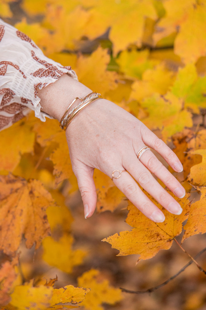 Stackable Cuff Bracelets by Anna Shae Jewelry