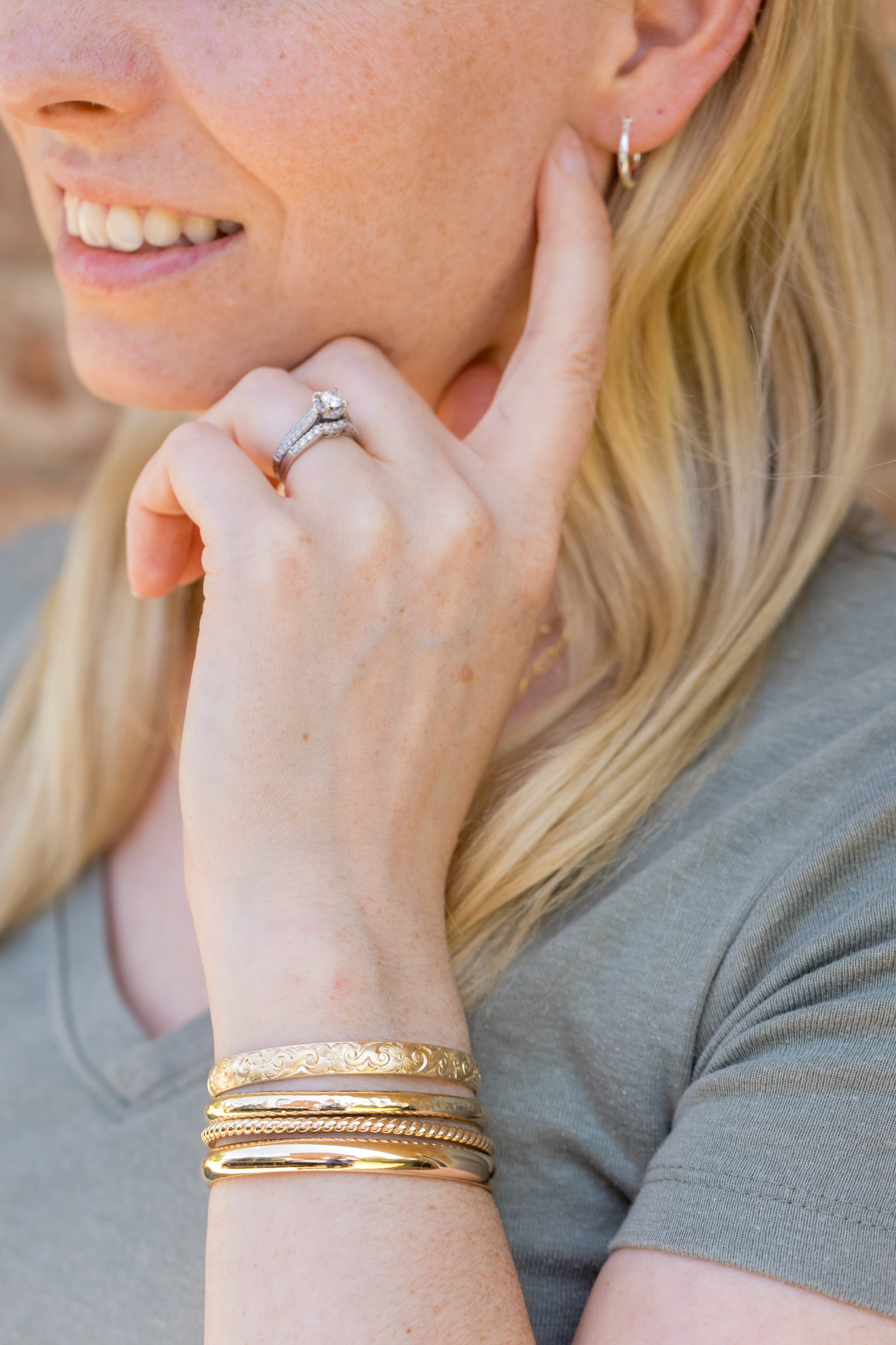 Bold Gold and hotsell Sterling Handmade Bracelet