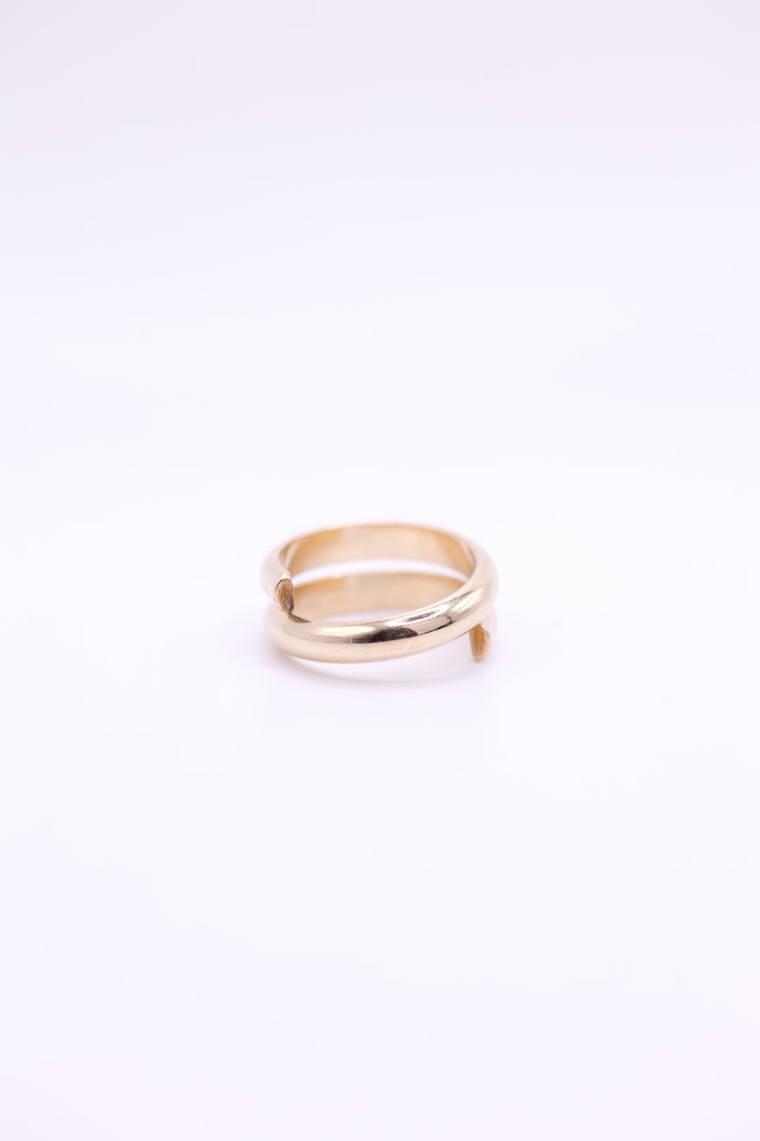Gold Wrap Ring Handmade by Anna Shae Jewelry in Lexington, Kentucky