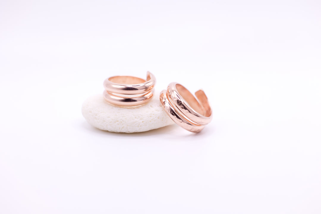 Handmade Rose Gold Ring by Anna Shae Jewelry in Lexington, Kentucky